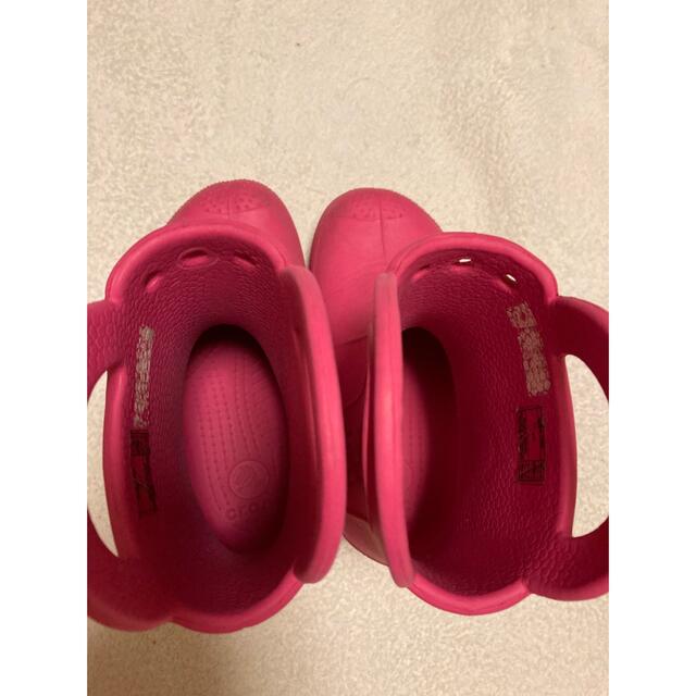 crocs(クロックス)のクロックス　子供用レインブーツ crocs キッズ 長靴15cm-17cm　軽量 キッズ/ベビー/マタニティのキッズ靴/シューズ(15cm~)(長靴/レインシューズ)の商品写真