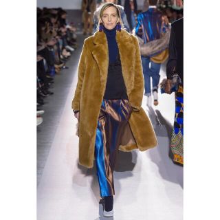 ドリスヴァンノッテン(DRIES VAN NOTEN)の17AW DRIES VAN NOTEN RUNWAY テディベアコート(毛皮/ファーコート)