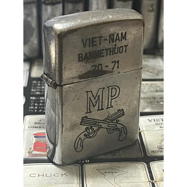 【ベトナムZIPPO】本物 1970年製ベトナムジッポー ヴィンテージ「MP」