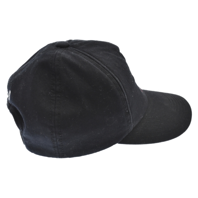 Lucien pellat-finet(ルシアンペラフィネ)のlucien pellat-finet ルシアンペラフィネ スカル刺繍 キャップ 帽子 ブラック メンズの帽子(キャップ)の商品写真