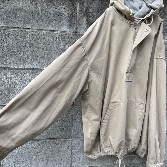 GAP(ギャップ)の【超激レア】old gap cotton anorak jacket beige メンズのジャケット/アウター(マウンテンパーカー)の商品写真