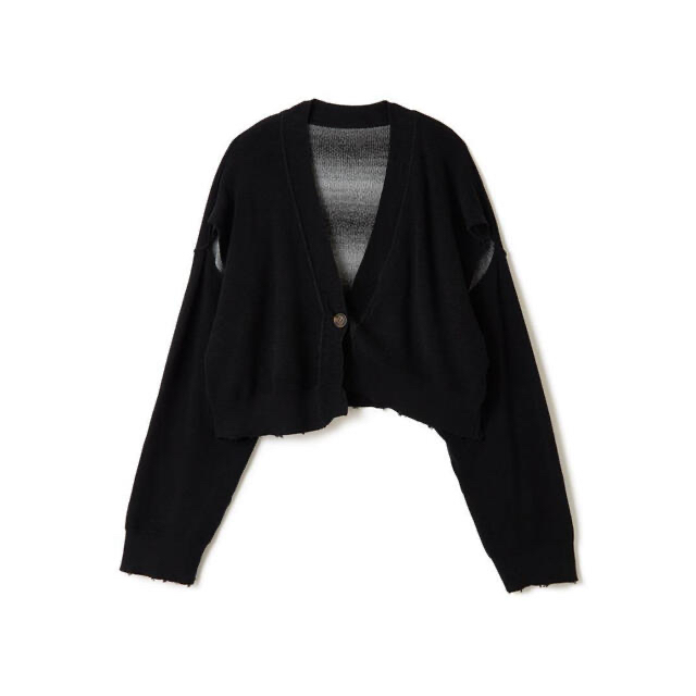 perverze Reversible Loose Knit Cardigan の通販 by haru｜ラクマ