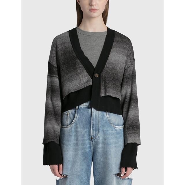 perverze Reversible Loose Knit Cardigan  レディースのトップス(カーディガン)の商品写真