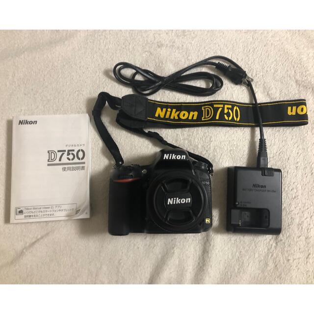 消費税無し Nikon 2点セット 単焦点レンズ35mm + NikonD750本体