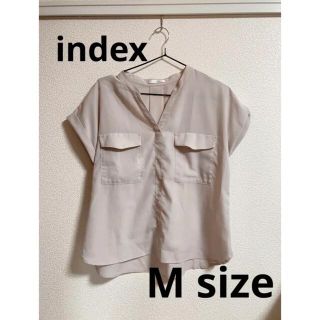 インデックス(INDEX)の○美品 シャツブラウス○(シャツ/ブラウス(半袖/袖なし))