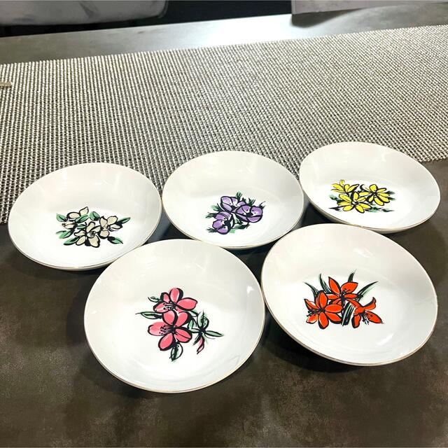 たち吉 - レトロ たち吉 アダムとイブ Adam &Eve 小鉢 小皿 5枚 たち吉 - レトロ たち吉 アダムとイブ Adam &Eve 小鉢 小皿 5枚