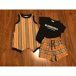 バーバリー(BURBERRY) 黒 ロンパースの通販 24点 | バーバリーのキッズ