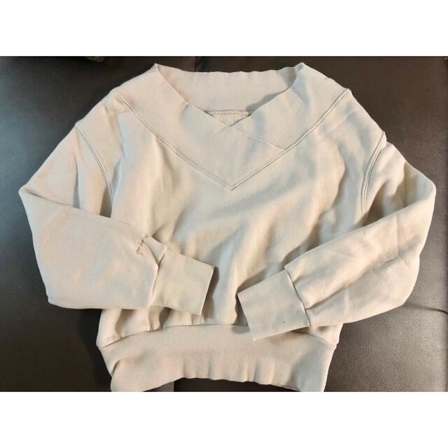 herlipto スウェット Off The Shoulder Pullover