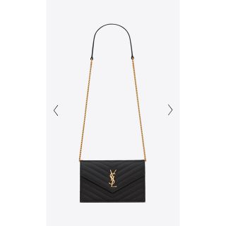 サンローラン(Saint Laurent)のイヴ・サンローラン　エンベロープ　チェーンウォレット(ショルダーバッグ)