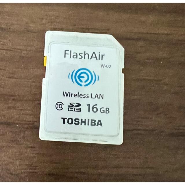 TOSHIBA FlashAir フラッシュエアー SDカード 16GB