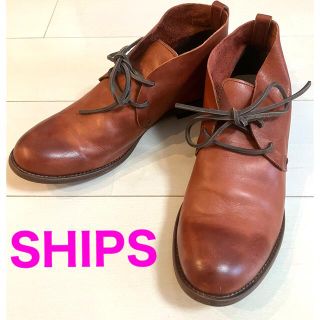 シップス(SHIPS)のSHIPS ホースレザーチャッカ(ブーツ)