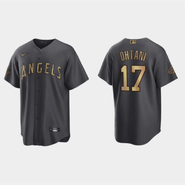 大谷翔平 MLBオールスター2021 公式ユニフォームTシャツ ナイキ　Sサイズ