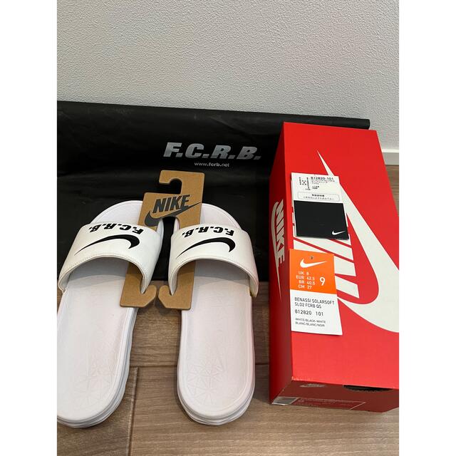 F.C.R.B.(エフシーアールビー)のNIKE BENASSI SOLARSOFT SLD2 FCRB QS 27cm メンズの靴/シューズ(サンダル)の商品写真