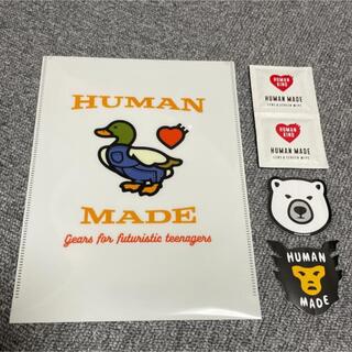 HUMAN MADE - human made ノベルティ クリアファイル ステッカー レンズクリーナー
