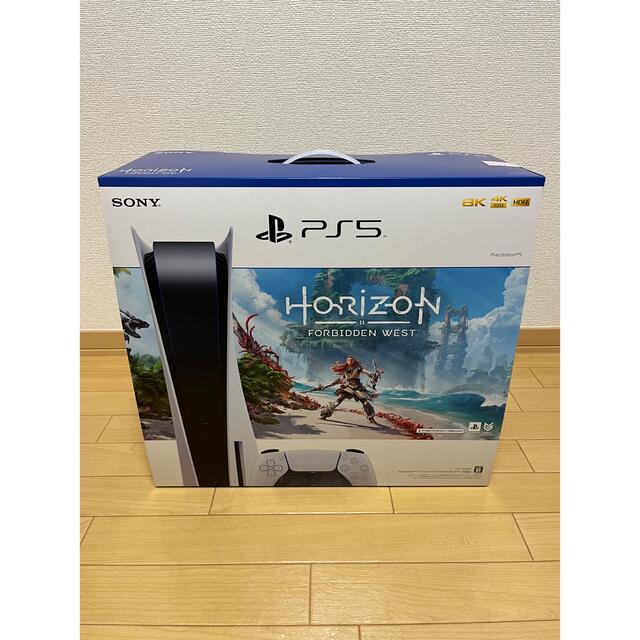 PlayStation(プレイステーション)のPlayStation 5 “Horizon Forbidden West” 同 エンタメ/ホビーのゲームソフト/ゲーム機本体(家庭用ゲーム機本体)の商品写真