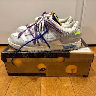OFF-WHITE - 28cm OFF WHITE NIKE DUNK LOW  48