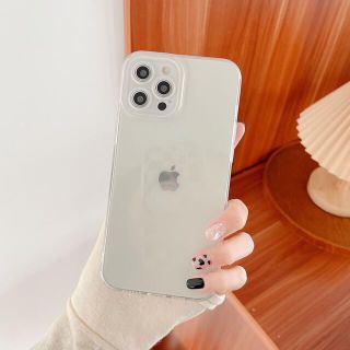 クリア　シンプル　ブラック　グリーン　ブラウン　iPhoneXsMaxケース(iPhoneケース)