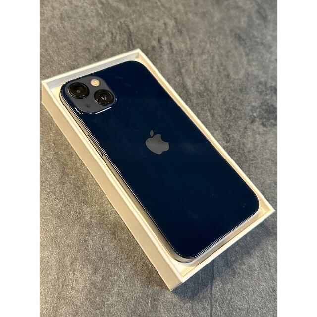 【値下げ】iPhone13 256GB SIMフリー ミッドナイト BT100%