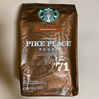 Starbucks Coffee - スターバックス　パイクプレイスローストコーヒー（粉）1袋