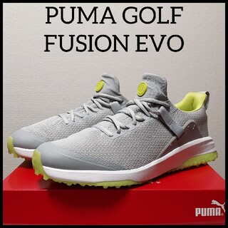 PUMA - PUMA　プーマ　ゴルフ　フュージョン EVO　メンズ　スパイク　シューズ