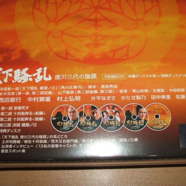  天下騒乱 徳川三代の陰謀 DVD-BOX / 田中美里 西田敏行 中村獅童 エンタメ/ホビーのDVD/ブルーレイ(TVドラマ)の商品写真