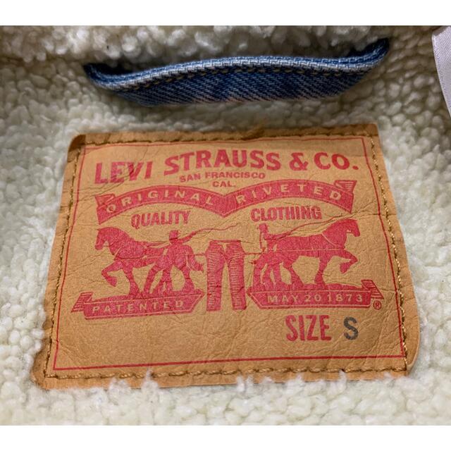 Levi's(リーバイス)のLevi’s ボアデニムジャケット メンズのジャケット/アウター(Gジャン/デニムジャケット)の商品写真