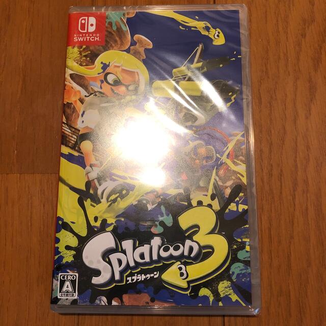 スプラトゥーン3 Switch  新品/未開封♪シュリンク付き エンタメ/ホビーのゲームソフト/ゲーム機本体(家庭用ゲームソフト)の商品写真