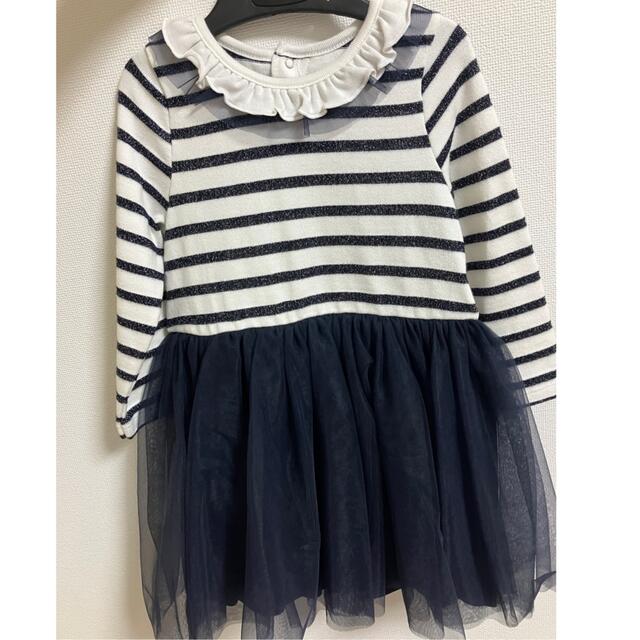 PETIT BATEAU(プチバトー)の【新品未使用】プチバトー　ワンピース  24M キッズ/ベビー/マタニティのキッズ服女の子用(90cm~)(ワンピース)の商品写真