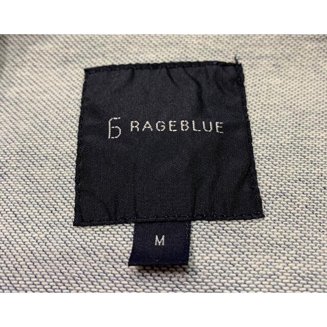 RAGEBLUE(レイジブルー)のRAGEBLUE デニムジャケット メンズのジャケット/アウター(Gジャン/デニムジャケット)の商品写真