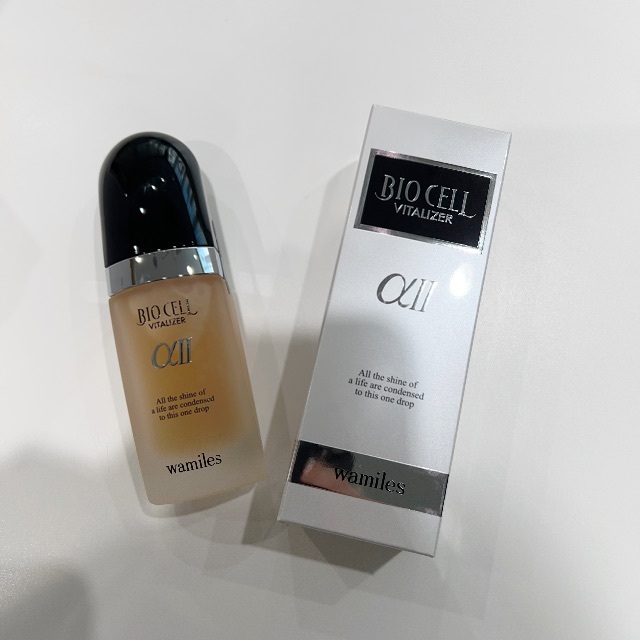 ワミレス ビオセルバイタライザーαⅡ 38ml(ビオセルパック3枚付き) ワミレス ビオセルバイタライザーαⅡ 38ml(ビオセルパック3枚付き)