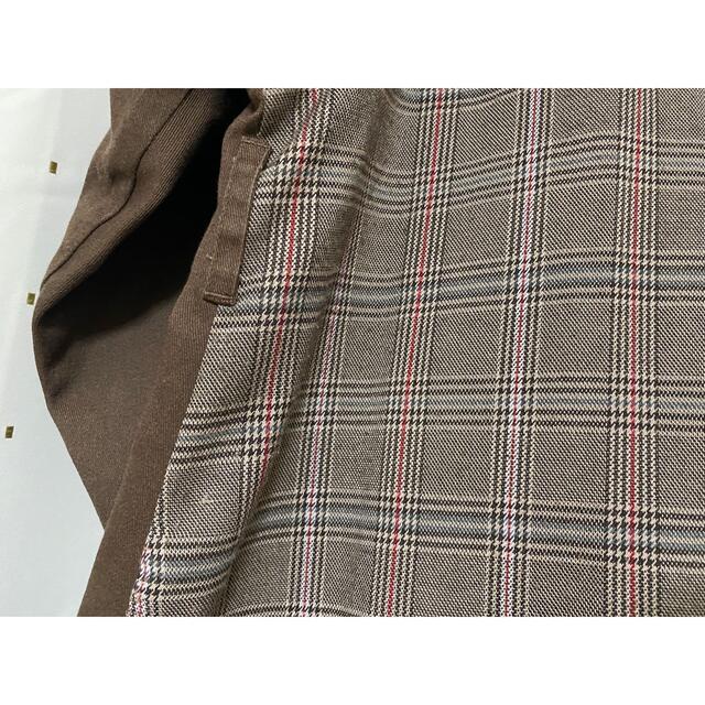 ZARA(ザラ)のRe :EDIT バックチェック柄ロングトレンチコート レディースのジャケット/アウター(トレンチコート)の商品写真