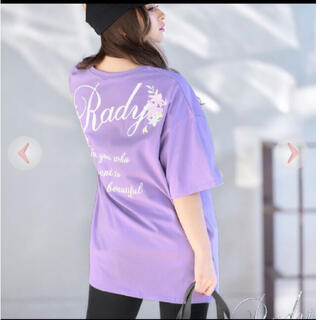 レディー(Rady)のRady  フラワーバッグロゴTシャツ(Tシャツ(半袖/袖なし))