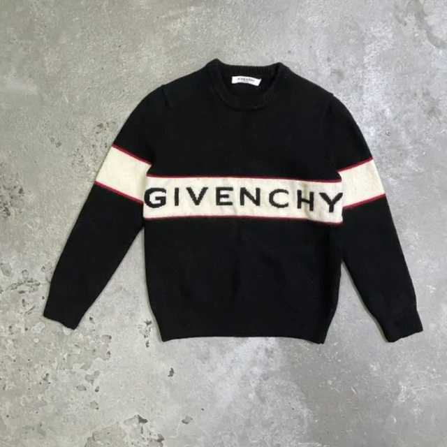 GIVENCHY(ジバンシィ)のSALE‼️ジバンシイ givenchy ニット セーター ロゴ キッズ/ベビー/マタニティのキッズ服男の子用(90cm~)(ニット)の商品写真