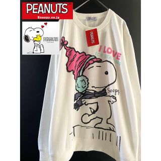 ピーナッツ(PEANUTS)の新品未使用ピーナッツ【PEANUTS 】スヌーピー　SNOOPY冬トレーナー(トレーナー/スウェット)