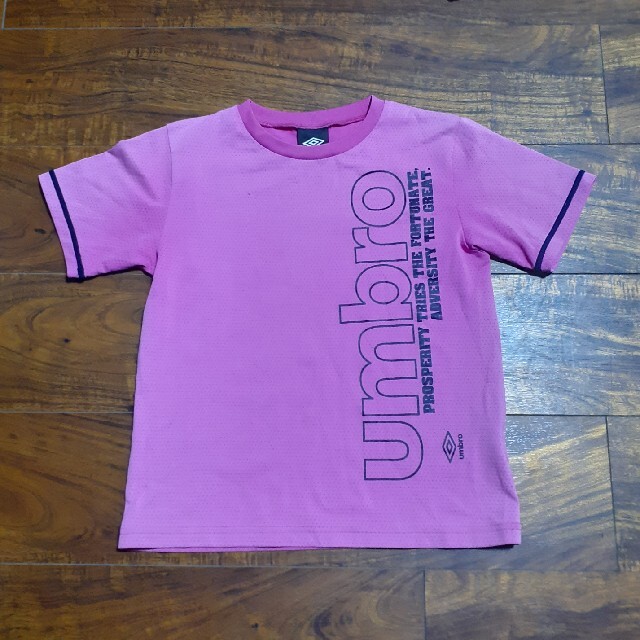 UMBRO(アンブロ)のスポーツＴシャツ キッズ/ベビー/マタニティのキッズ服女の子用(90cm~)(Tシャツ/カットソー)の商品写真