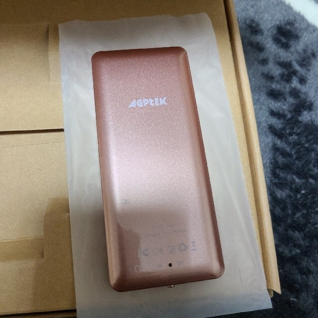 ミュージックプレイヤー　AGPTEK A02 MP3プレイヤー スマホ/家電/カメラのオーディオ機器(ポータブルプレーヤー)の商品写真