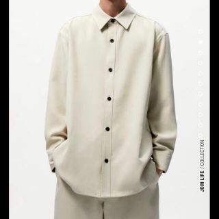 ザラ(ZARA)のザラ×スタジオニコルソン ツイルシャツジャケット(シャツ)