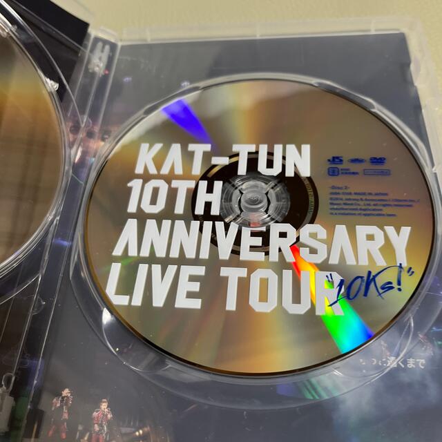 KAT-TUN(カトゥーン)のKAT-TUN　10TH　ANNIVERSARY　LIVE　TOUR“10Ks！ エンタメ/ホビーのDVD/ブルーレイ(ミュージック)の商品写真