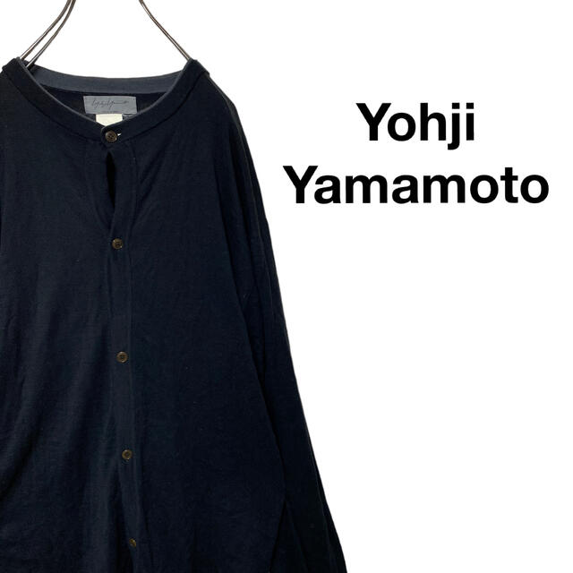 Yohji Yamamoto ヨウジヤマモト カーディガン ブラック メンズメンズ