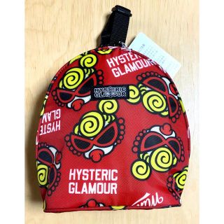 ヒステリックミニ(HYSTERIC MINI)のヒスミニ☆正規品☆新品☆マグケース☆赤☆保温保冷☆ドリンク☆離乳食(その他)