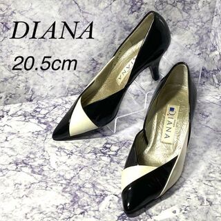 ダイアナ(DIANA)の【送料無料】 DIANA 20.5cm パンプス　ブラック(ハイヒール/パンプス)