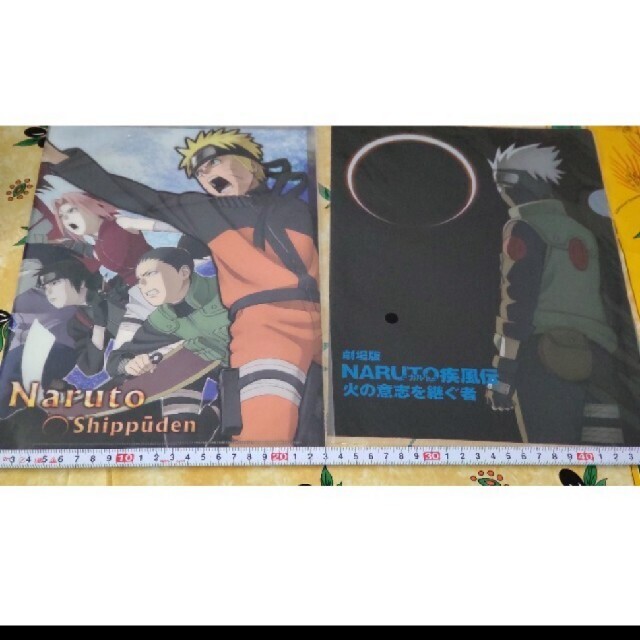 レア NARUTO 非売品 クリアファイル カカシ ナルト 18枚 セット