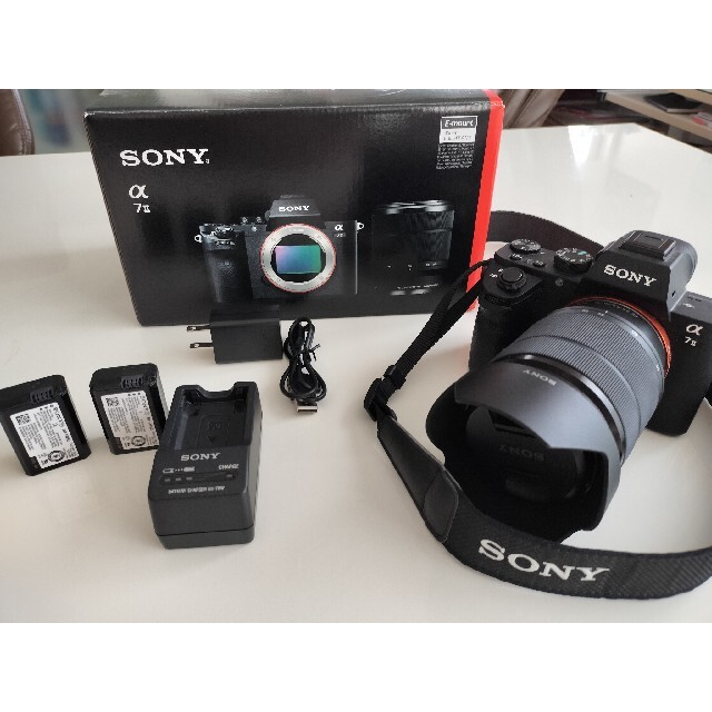 大人気 SONY - α7ⅡレンズキットFE3.5-5.6/28-70 SONY ミラーレス一眼