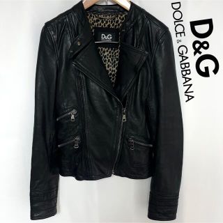 ドルチェ&ガッバーナ(DOLCE&GABBANA) ライダースジャケット(レディース ドルチェ&ガッバーナ(DOLCE&GABBANA) ライダースジャケット(レディース