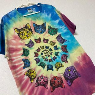 ジャージーズ(JERZEES)のJERZEES タイダイTシャツ★Lサイズ(Tシャツ/カットソー(半袖/袖なし))