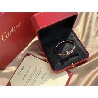 カルティエ(Cartier)のカルティエ　ジュスト アン クル　リング　ピンクゴールド　PG　46(ブレスレット/バングル)