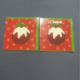 アフタヌーンティー(AfternoonTea)の【新品未使用】クリスマスカード 2枚セット(カード/レター/ラッピング)