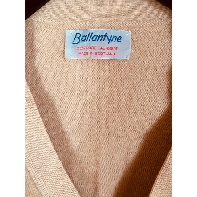 BALLANTYNE CASHMERE(バランタインカシミヤ)のラスト！英国バランタイン、極上カシミアカーディガン メンズのトップス(カーディガン)の商品写真