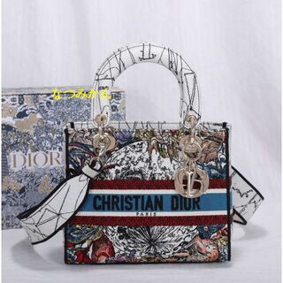 クリスチャンディオール(Christian Dior)の ディオール LADY D-LITE ミディアムバッグ  ショルダーバッグ  (ショルダーバッグ)