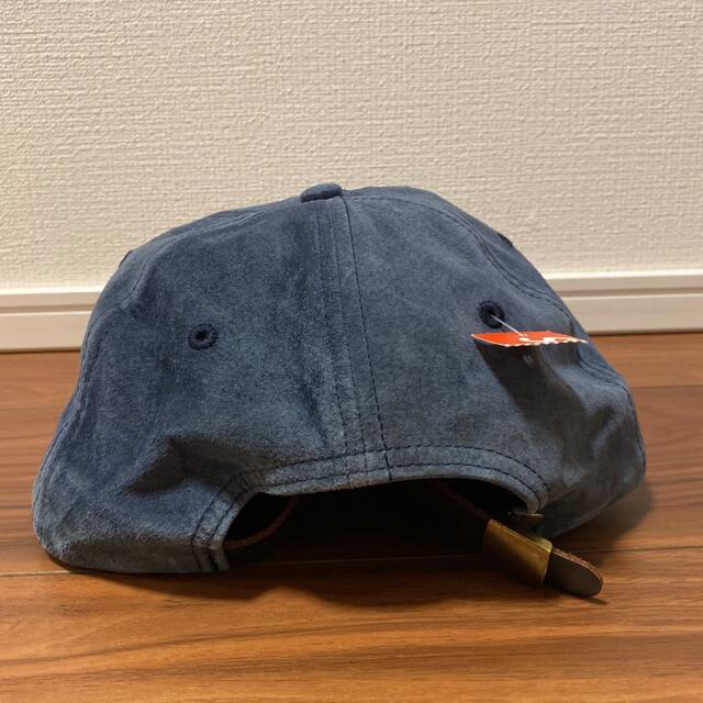 Supreme Suede Classic Logo 6 Panel Cap